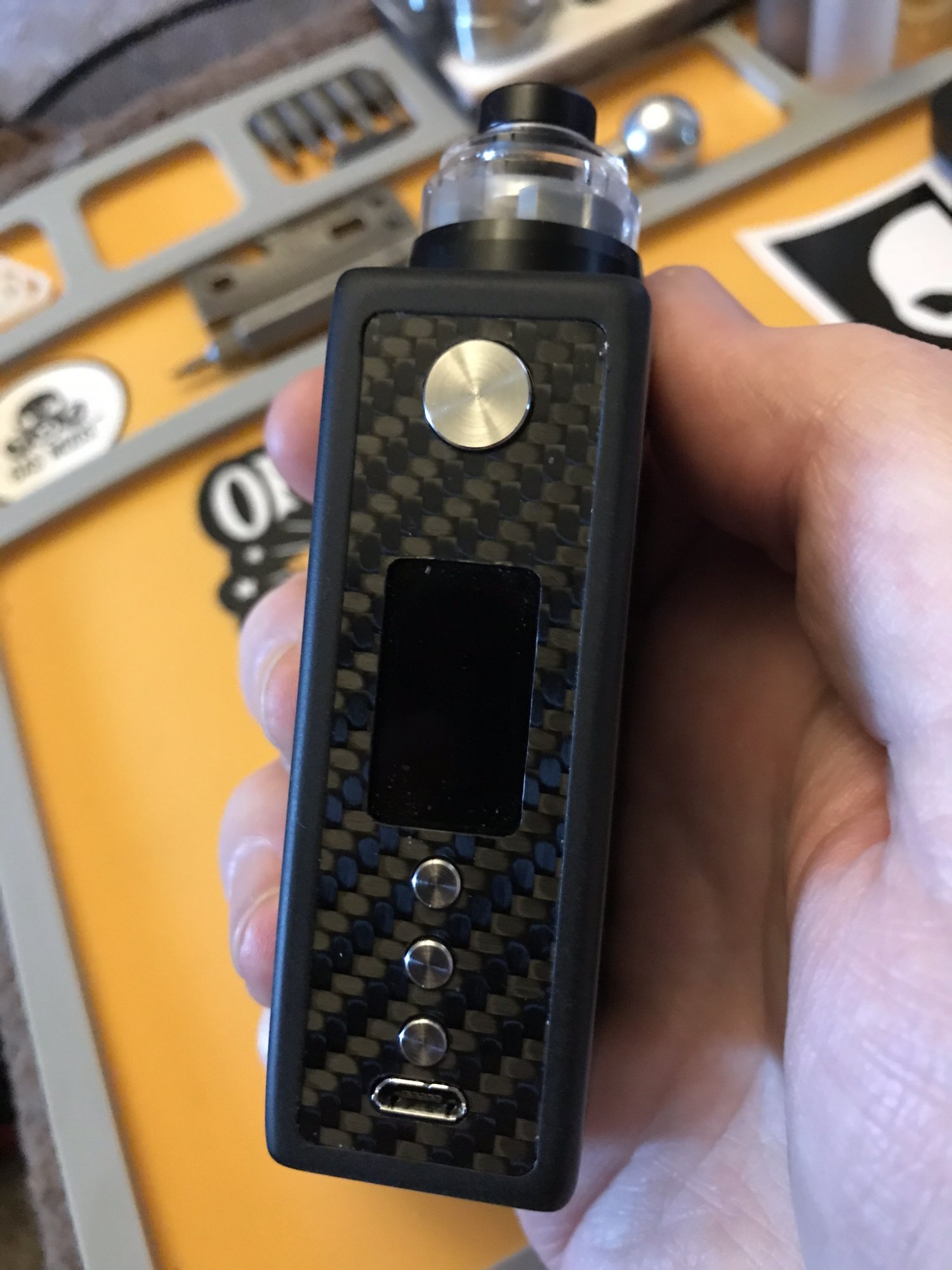21700 Delrin - custom SS buttons