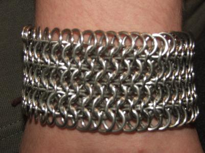 4in1 European chainmail bracelet