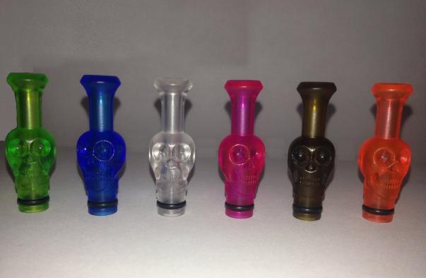 510 Plastic Skull Tips