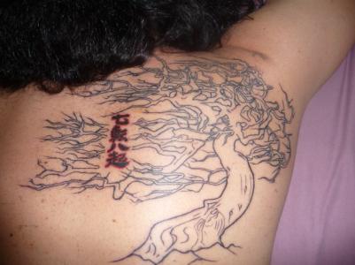 A little closer shot of outline.