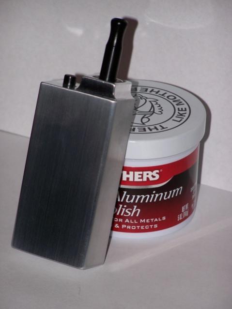 After Rebrush:  Back side, left angle