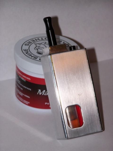 After Rebrush:  Front side, left angle