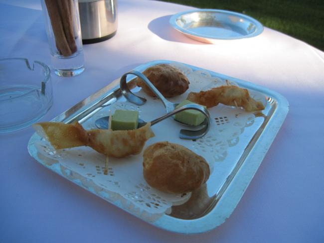 Amuse Bouche dinner at le Montrachet july 2010