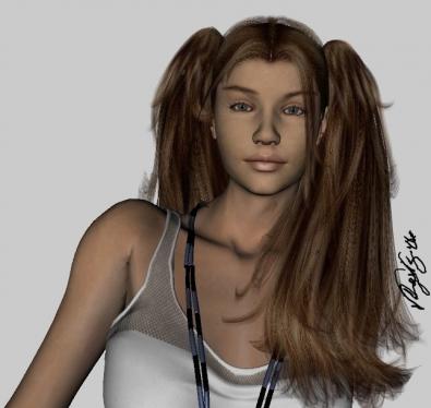 Another early DAZ 3-D render