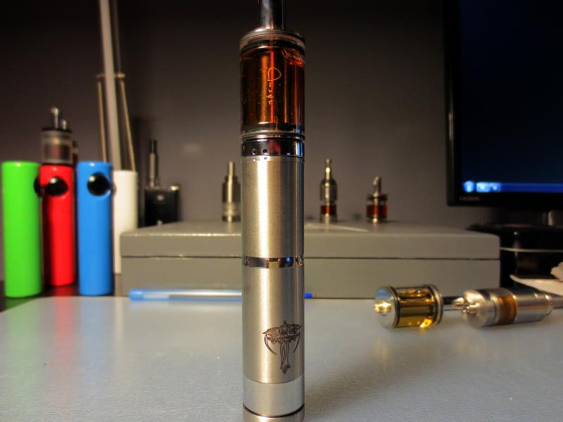 Atmomixani Nemesis with a Diver in a 22mm IBTanked tank.