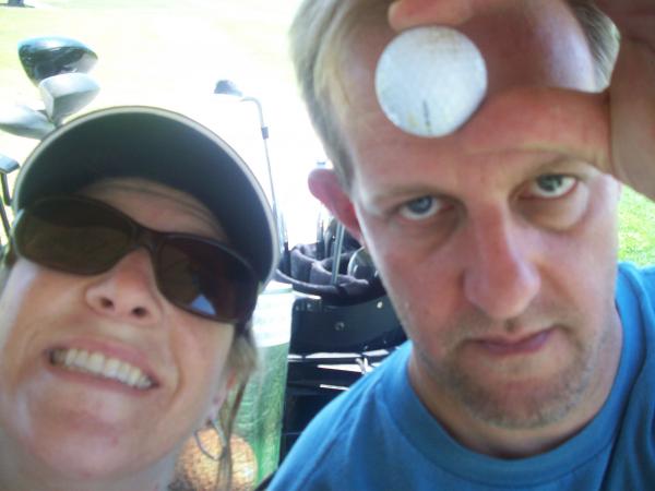 back off!!  I have a golf ball