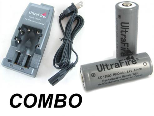 Battery Junction
18500  3.7v 1600mAh
Combo Kit