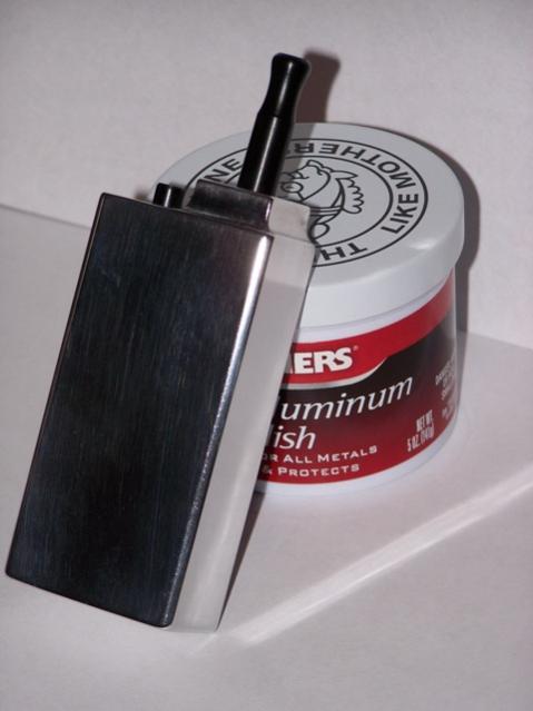 Before Rebrush:  Back side, right angle