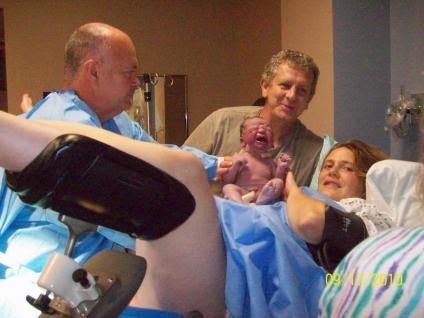 between 10 and 30 seconds after Gavin was born