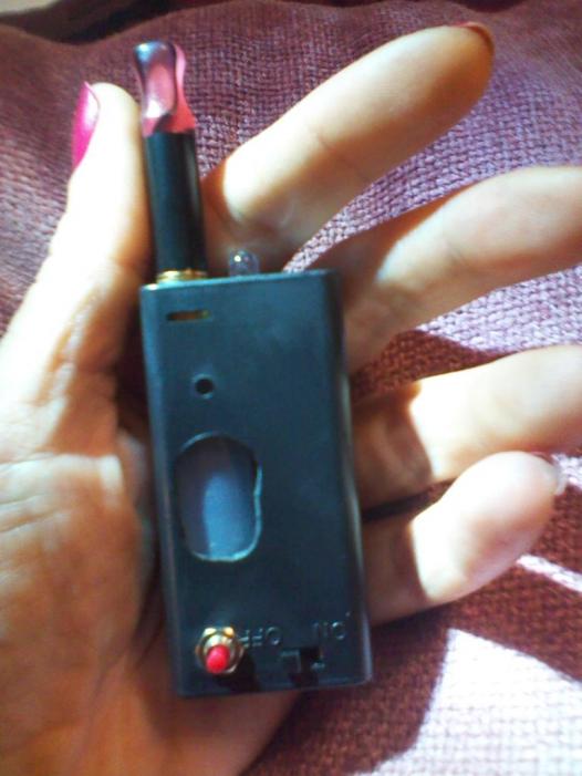 Black bottom feeder with black 510 atty with a pink and black nhaler drip tip