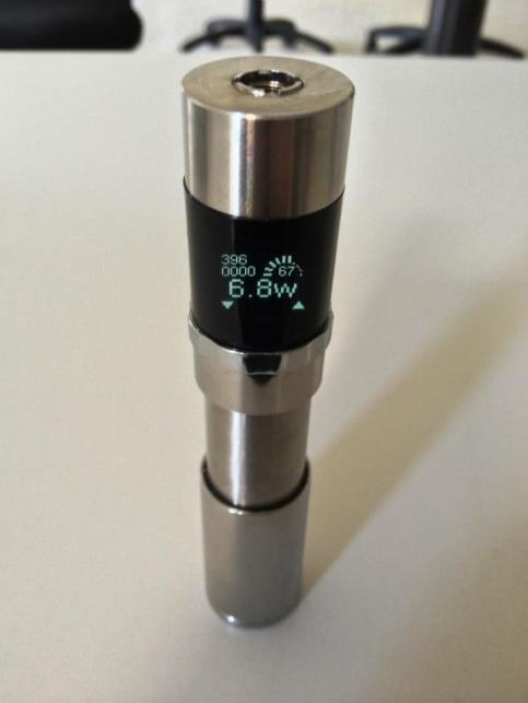 bOd setup with evic head and 18650 battery
23mm top cap.Stainless steel 303