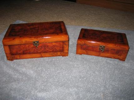 Both storage boxes