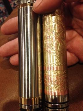 brass caravella etched