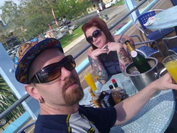 breakfast at the broken yolk in pacific beach San Diego!!