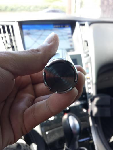 Brushed black rhodium plating by JS Plating.