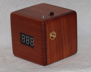 Built in meter and used button/switches/etc so it would be as plain as possible