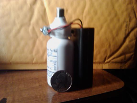 cap battery quarter