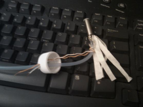 cap ready to insert