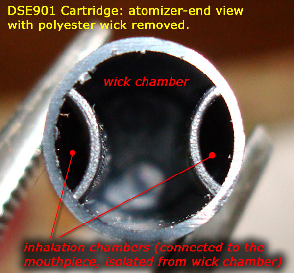 Cartridge end detail