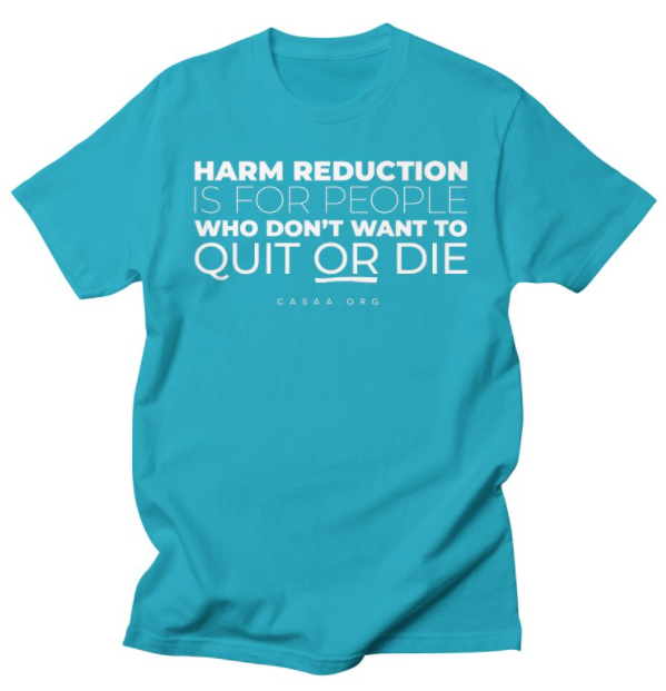 CASAA Quit or Die T-shirt