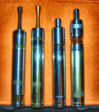 Clones -  Mixed Nemi w/Helois, Brass Nemi w/Catapillar, Mixed Atomo V2 w/Stillare, Brass Stingray w/Prometheus