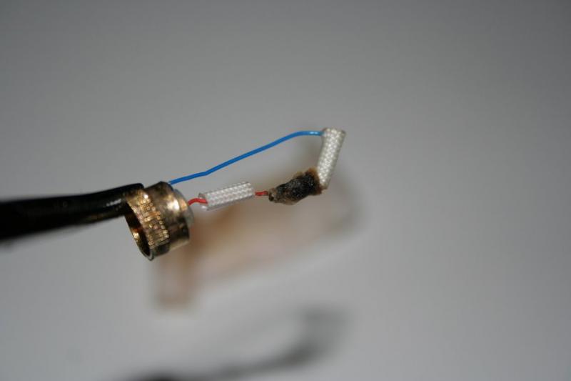 coil is actually wrapped with separate piece