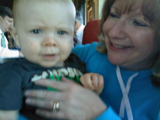 Connor and grandma