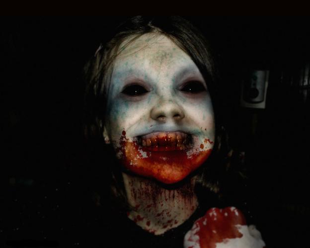 creepy girl