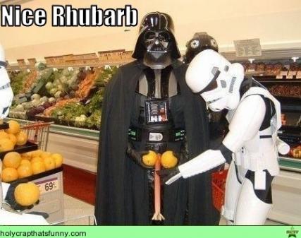 darth vader nice rhubarb