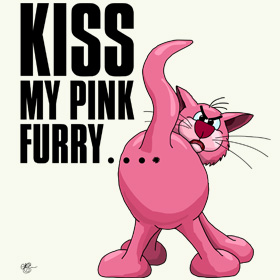 design kiss cat white