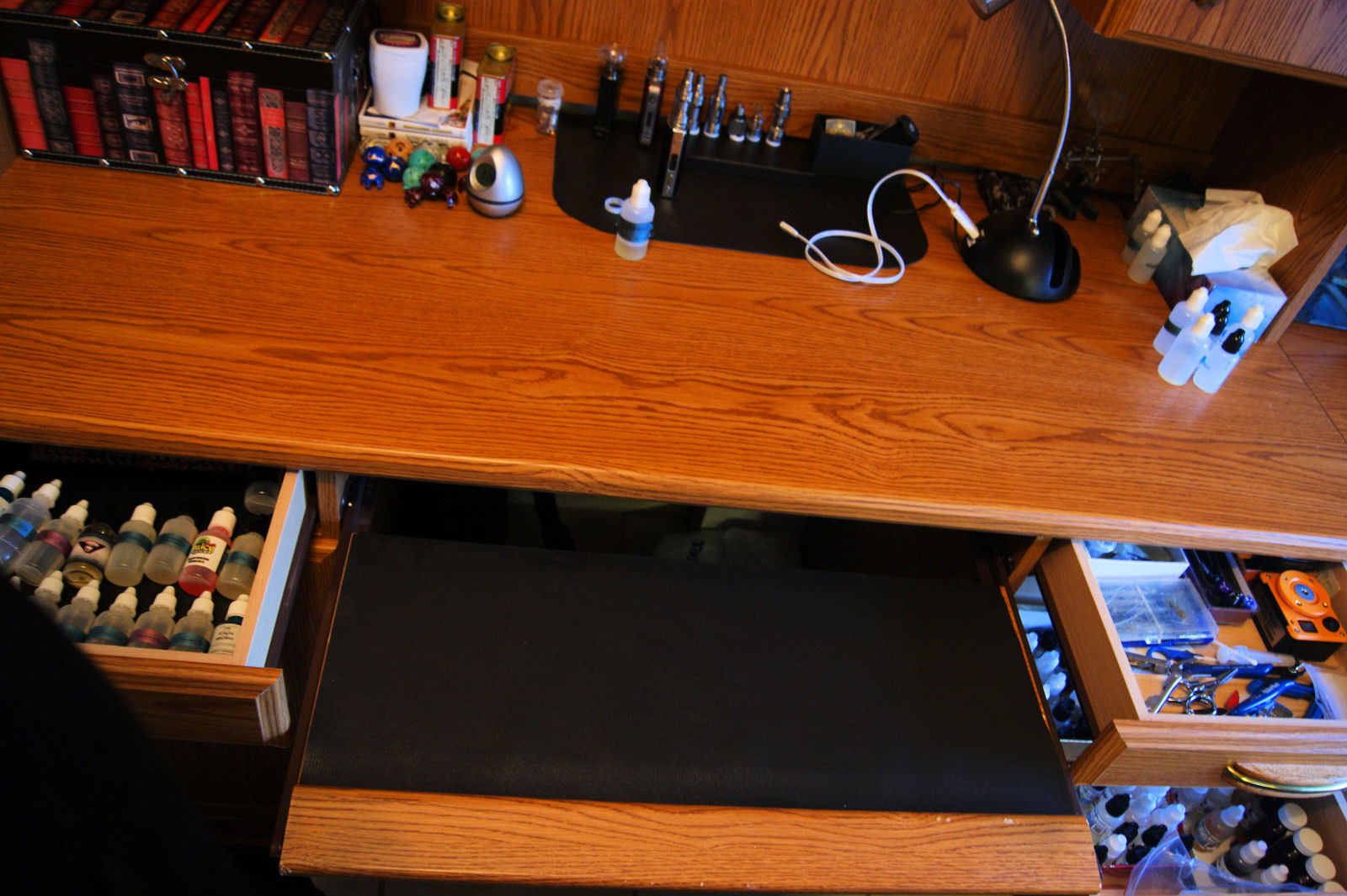 desk top view