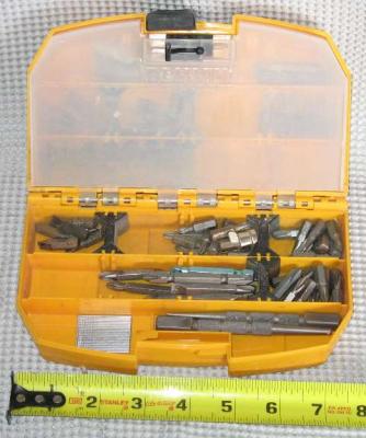 DeWalt bit box - open