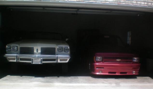 Donk and s10 pro street blazer side by side