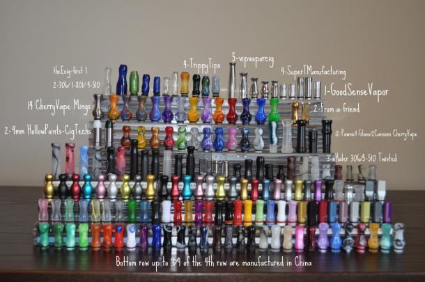 Drip Tips Labeled