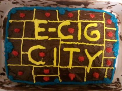 E Cig City Cake