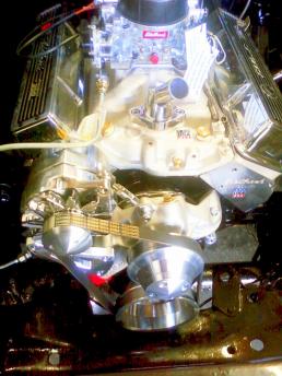 Edelbrock Etec 350 chevy V-8 ,370 hp/420 ft lbs tork
This gets bad gas mileage but will climb power poles while a towing tank.
I believe in overkill and peace through superior firepower