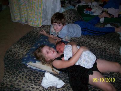 Emily Holding Gavin