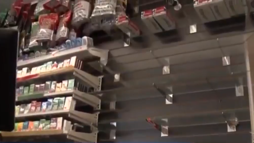 Empty Vaping Products Shelves in MA