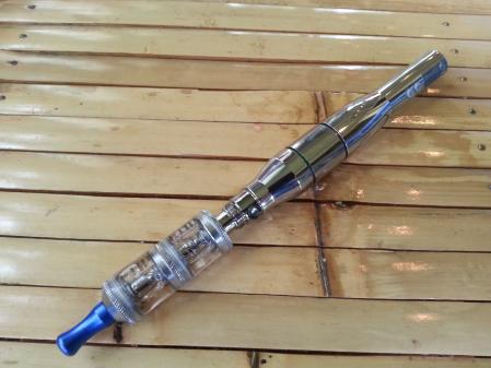 Esco E2 with Megatwix Dual Coil/Dual Tank Clearomizer.