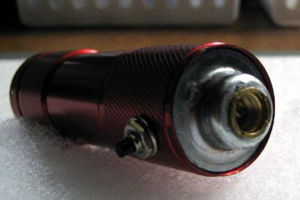 FL mod using a push nut for cap, made for a 510 atty