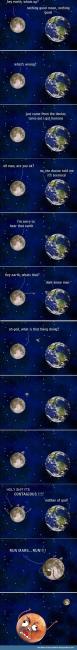 funny i have humans earth moon mars comic