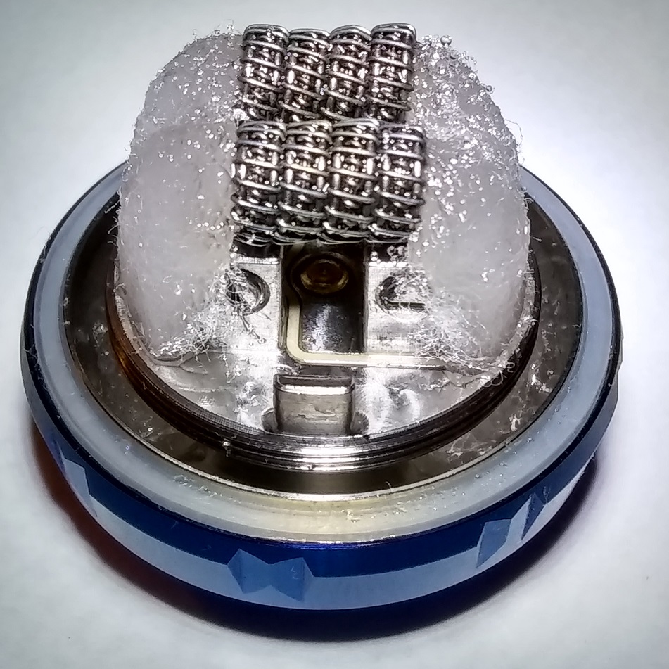 Geekvape Framed Staple Contact 0.12Ω Dual Coil Build Side View