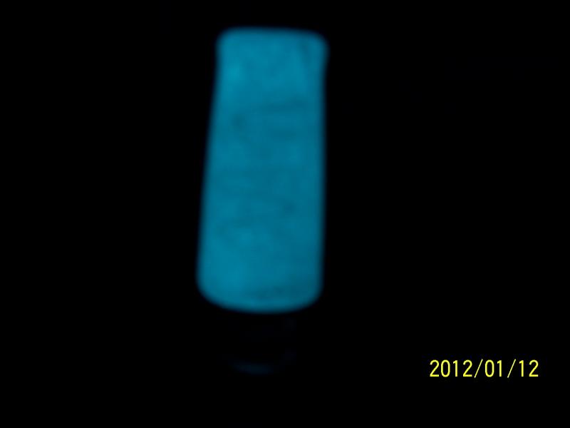 Glow taper...