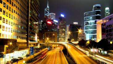 hk city night