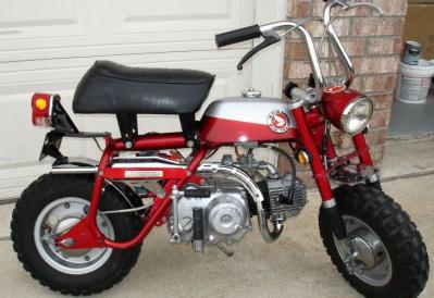Honda Mini Z50 1969...First "bike"...5 years old