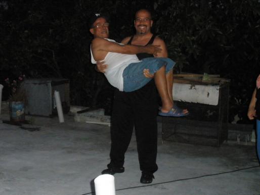 I love my lil father lol.