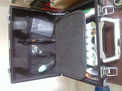I usually keep my multimeter here