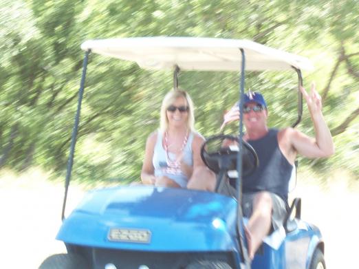 I'm just wait'n for Steve to drop his guard.  Cuz when he does?...I'll whoop his .... out on the course ...and then Sheila will be all MINE!