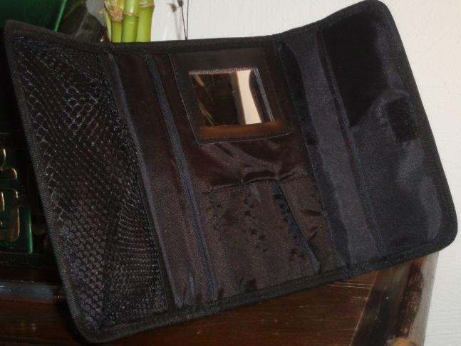 Inside of My SEQUINED CAMO, E-Cig Carrying Case