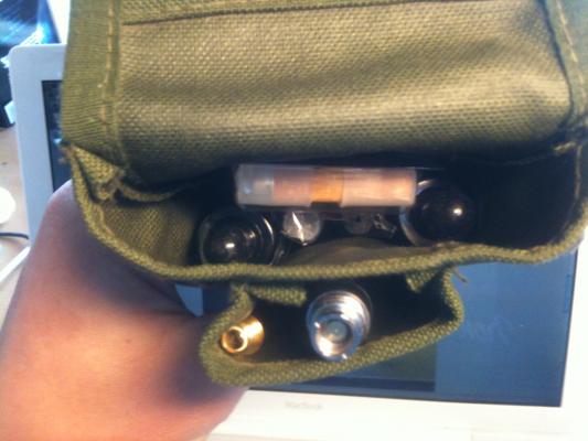 Inside of vaping kit